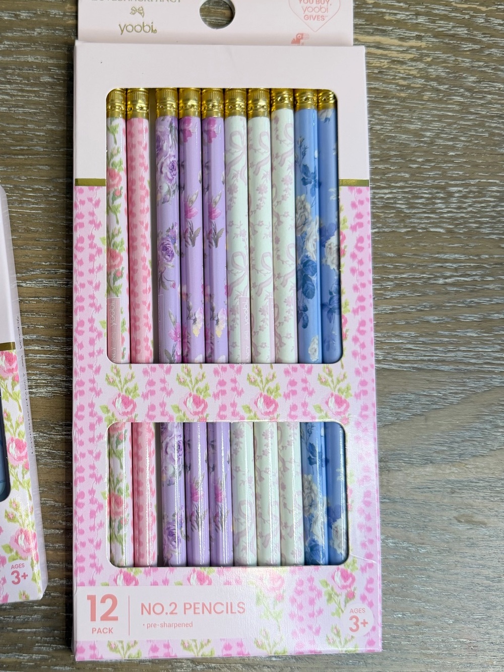 Love Shack Fancy Floral Pencil Set yoobi
